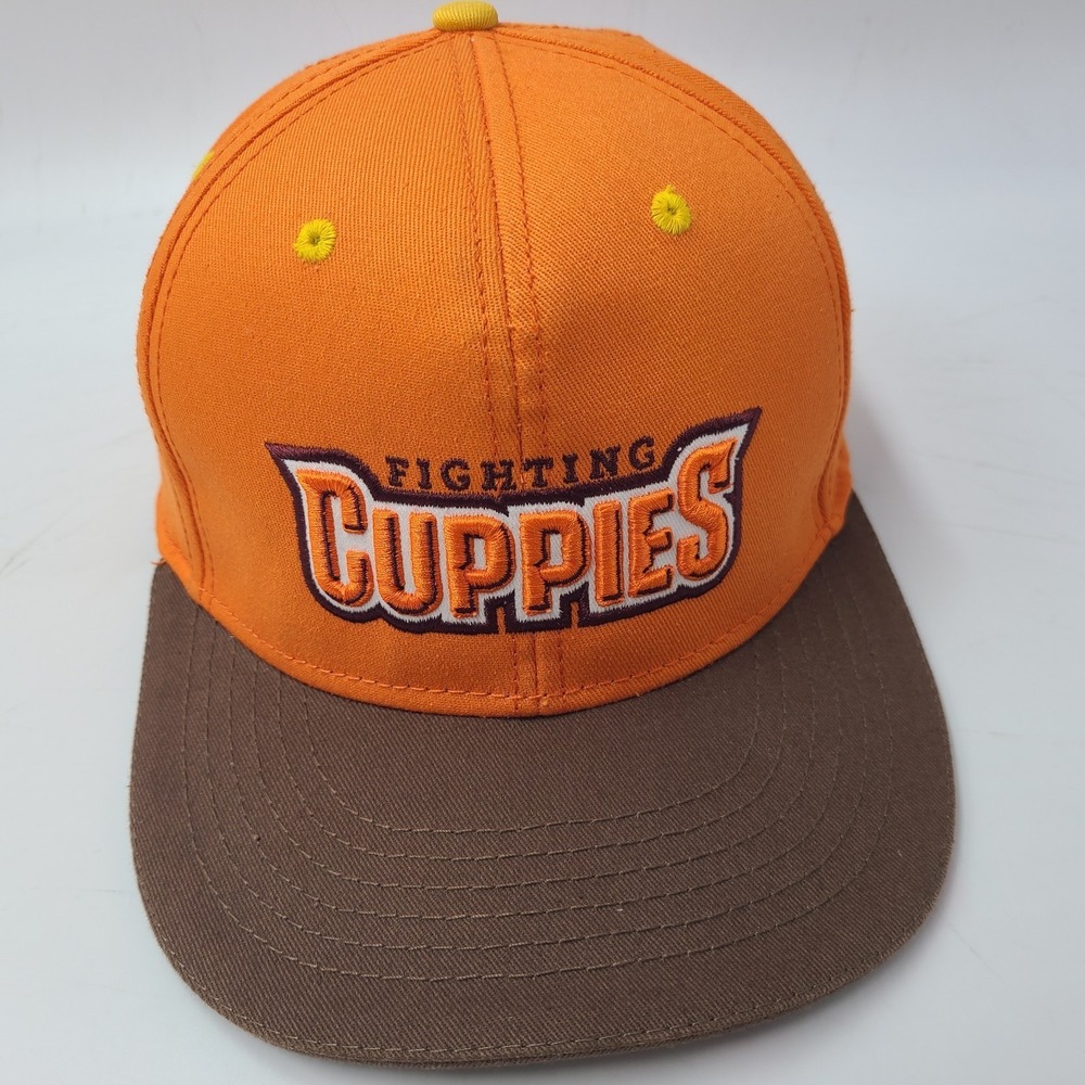Reeses University Fighting Cuppies Hat Snapback Peanut Butter Cups Orange Brown
